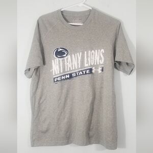 Under Armour Heat Gear Penn State PSU Nittany Lions Loose Fit Tee. Size Small.